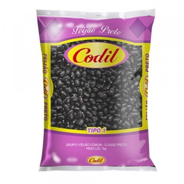 FEIJAO PRETO CODIL PREMIUM  1Kg