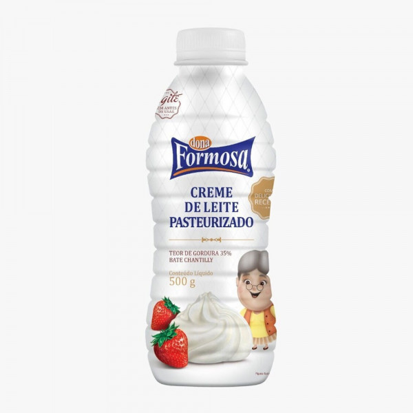 CREME DE LEITE DONA FORMOSA FRESCO 500ml