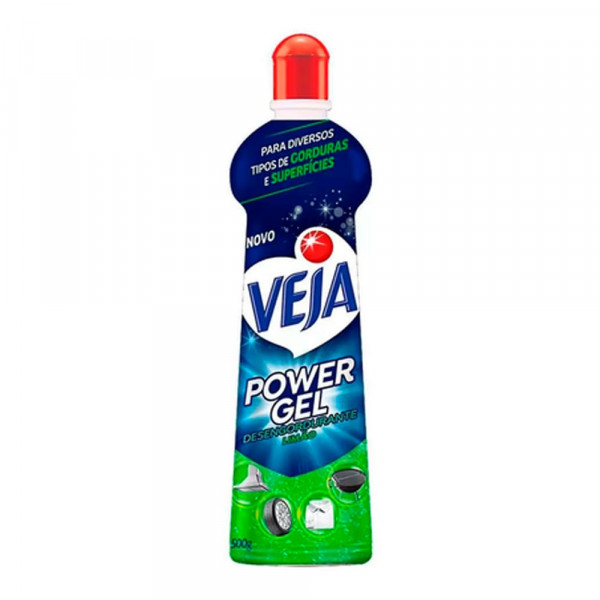 DESENGORDURANTE POWER GEL VEJA LIMAO  500ml