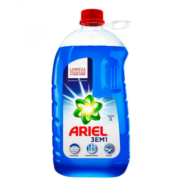 SABAO LIQUIDO ARIEL AZUL  3L