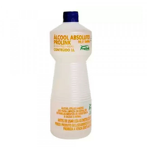 ALCOOL LIQUIDO 99,5% ABSOLUTO PROLINK 1L