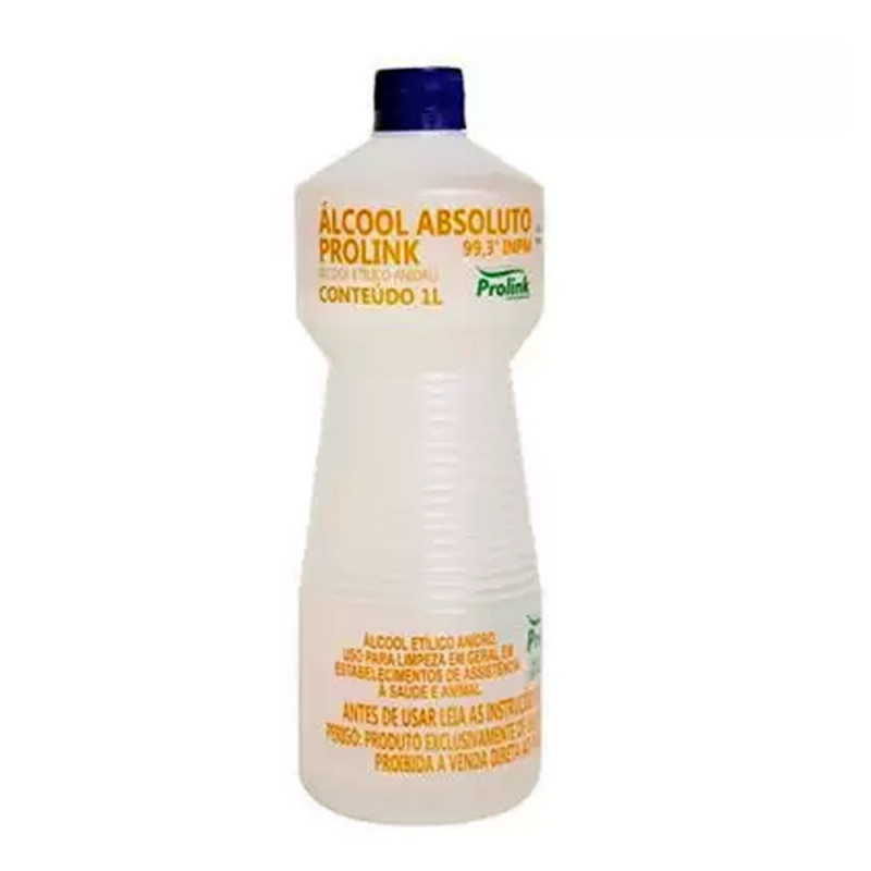 ALCOOL LIQUIDO 99,5% ABSOLUTO PROLINK 1L