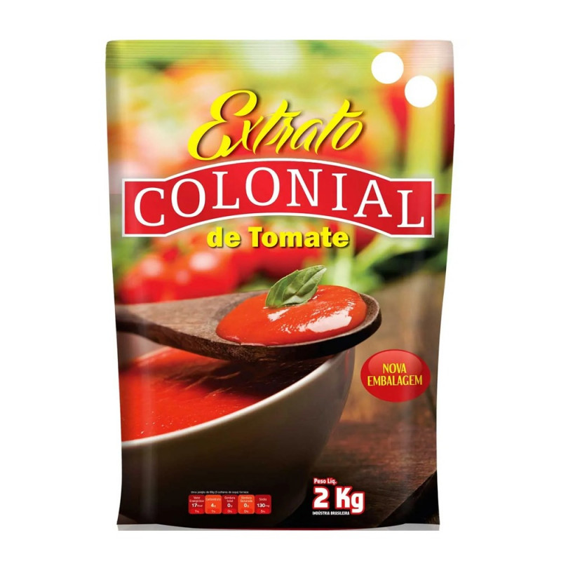 EXTRATO TOMATE COLONIAL  2Kg