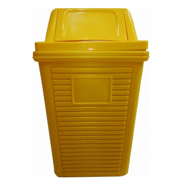 LIXEIRA BELOSCH BASCULANTE AMARELO  60L