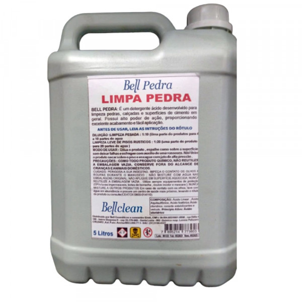 LIMPA PEDRA BELLPEDRA  5L