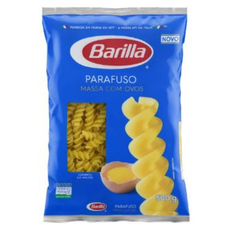 MACARRAO BARILLA PARAFUSO 500g