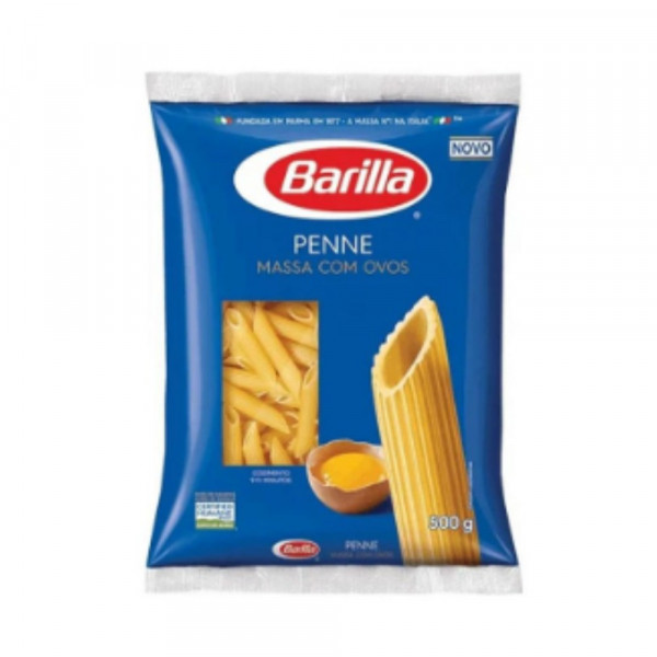 MASSA COM OVOS BARILLA PENNE 500g