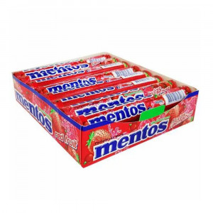 BALA MENTOS FRUTAS VERMELHAS  16Un