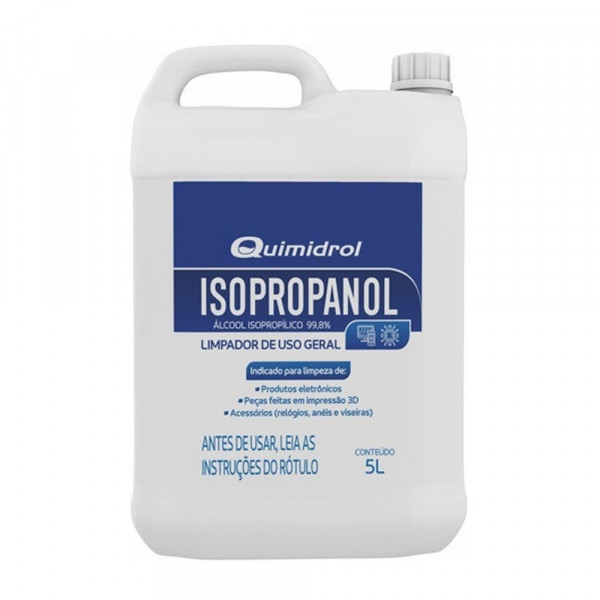 ALCOOL LIQUIDO ISOPROPILICO QUIMIDROL 5L