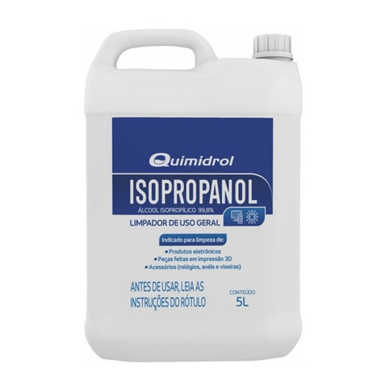 ALCOOL LIQUIDO ISOPROPILICO QUIMIDROL 5L