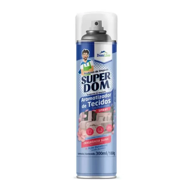 AROMATIZADOR TECIDO SPRAY SUPER DOM TALCO 300ml