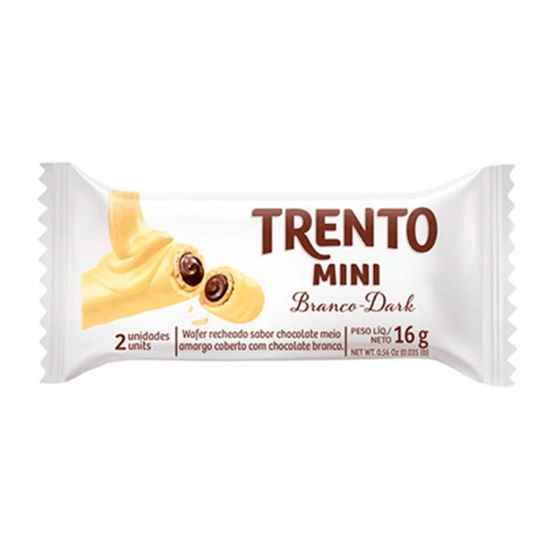 CHOCOLATE TRENTO BRANCO  16x2Un