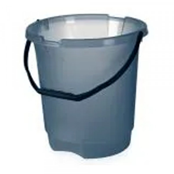 BALDE PLASTICO PLASVALE AZUL TRANSLUCIDO  11L