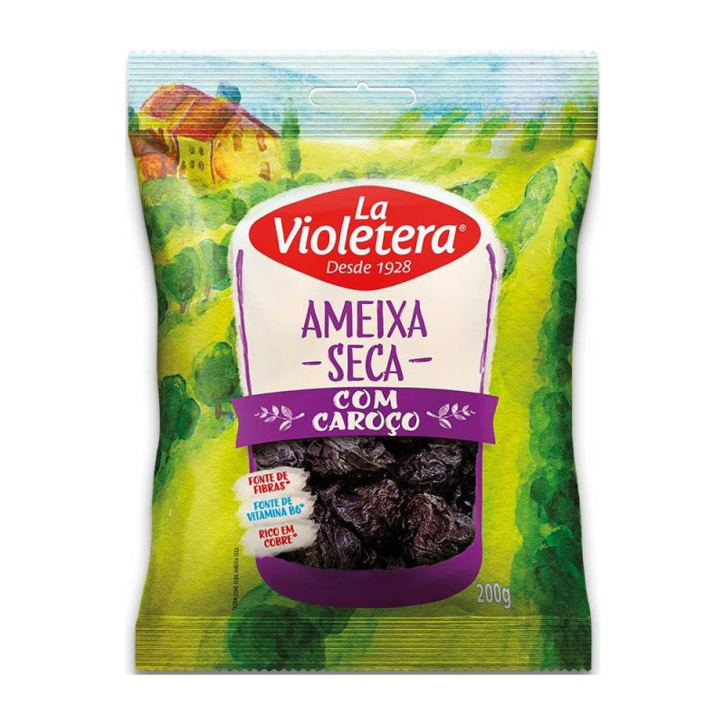 AMEIXA NATURAL CAROCO LA VIOLETERA  200g