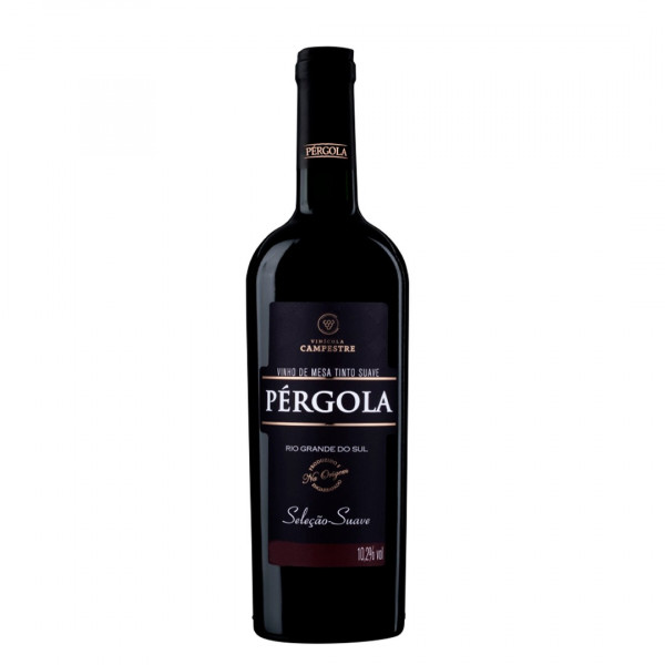 VINHO PERGOLA TINTO SUAVE  1L