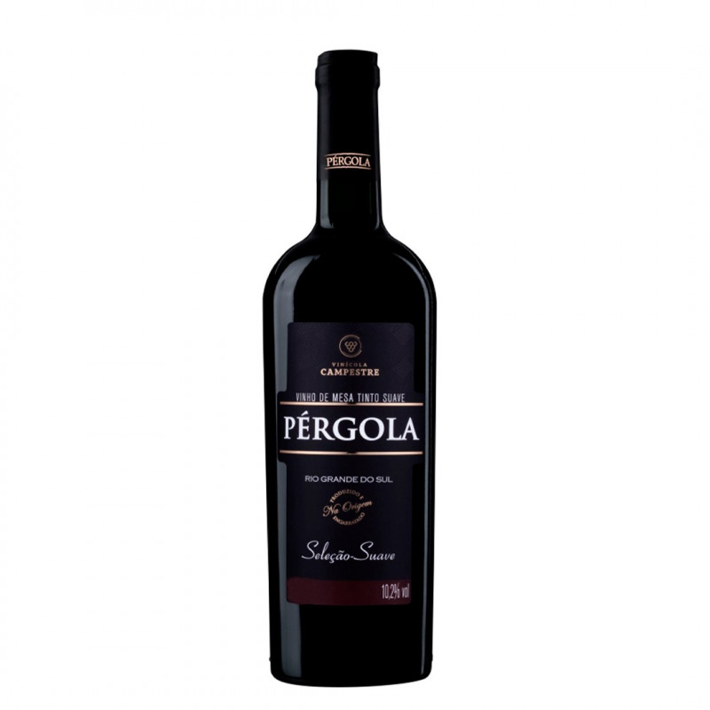 VINHO PERGOLA TINTO SUAVE  1L