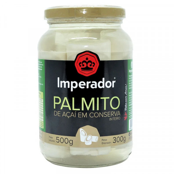 PALMITO IMPERADOR INTEIRO ACAI  300g