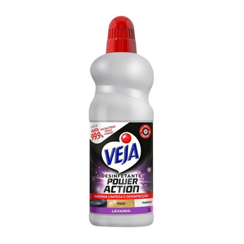 DESINFETANTE VEJA POWER ACTION LAVANDA  1L