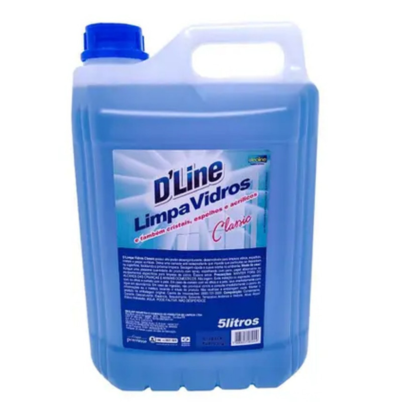 LIMPA VIDRO CLASSICO DEOLINE  5L