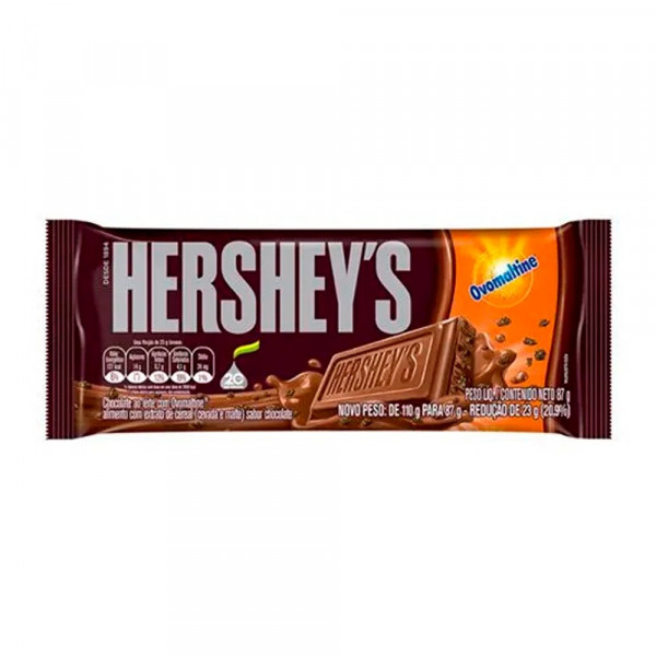 CHOCOLATE HERSHEYS OVOMALTINE  87g