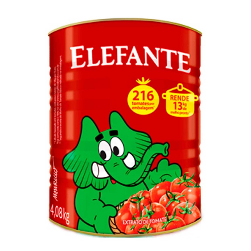 EXTRATO TOMATE ELEFANTE  4,08Kg