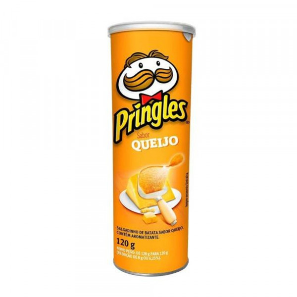 BATATA CHIPS PRINGLES QUEIJO  120g