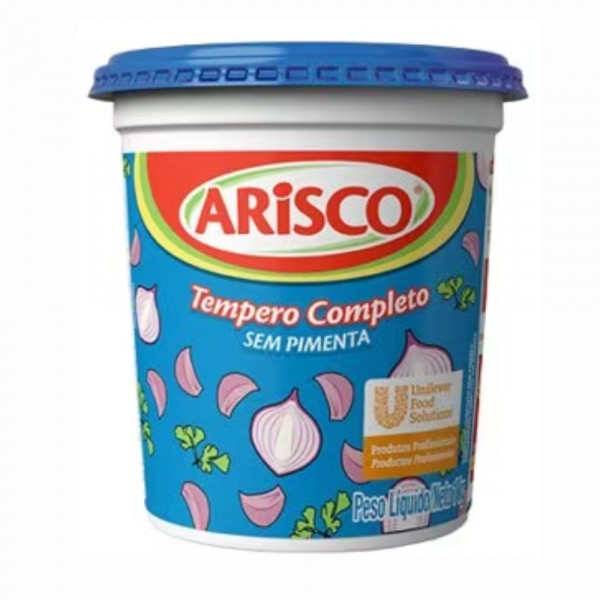 TEMPERO COMPLETO SEM PIMENTA ARISCO 1Kg