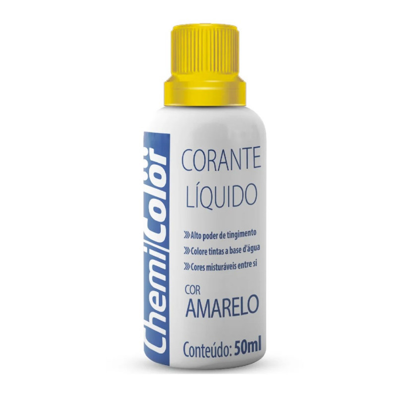 CORANTE LIQUIDO CHEMICOLOR AMARELO  50ml