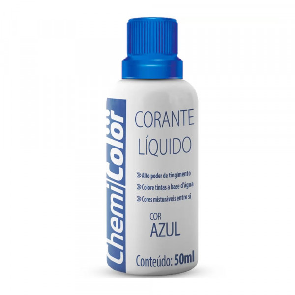 CORANTE LIQUIDO CHEMICOLOR AZUL  50ml