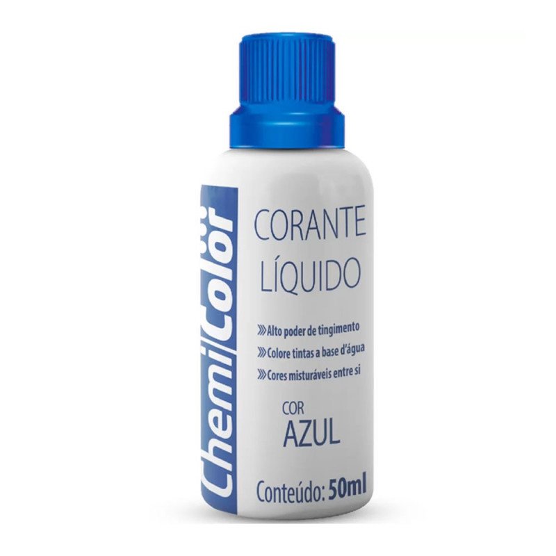 CORANTE LIQUIDO CHEMICOLOR AZUL  50ml