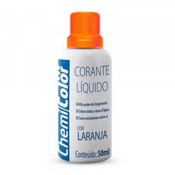 CORANTE LIQUIDO CHEMICOLOR LARANJA  50ml