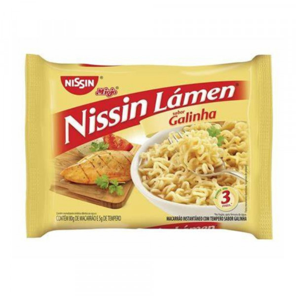 MIOJO NISSIN LAMEN GALINHA CAIPIRA 85g