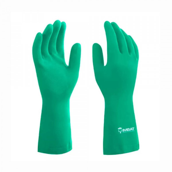 LUVA LATEX IMBAT VERDE M(8)