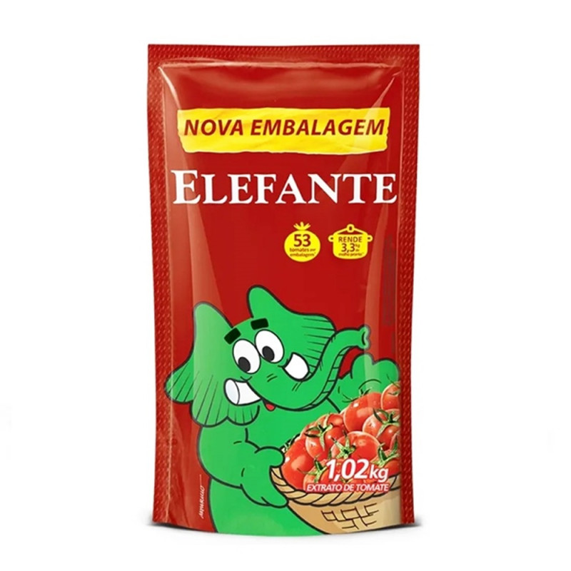 EXTRATO TOMATE ELEFANTE  1,02Kg