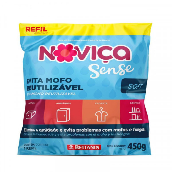 EVITA MOFO NOVICA REUTILIZAVEL REFIL  450g BT751R