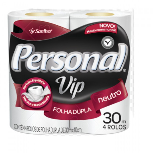 PAPEL HIG PERSONAL VIP FD  30x4Un