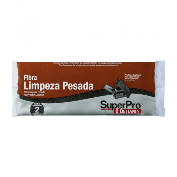 FIBRA LIMPEZA PESADA SUPERPRO 102x260  SP9527